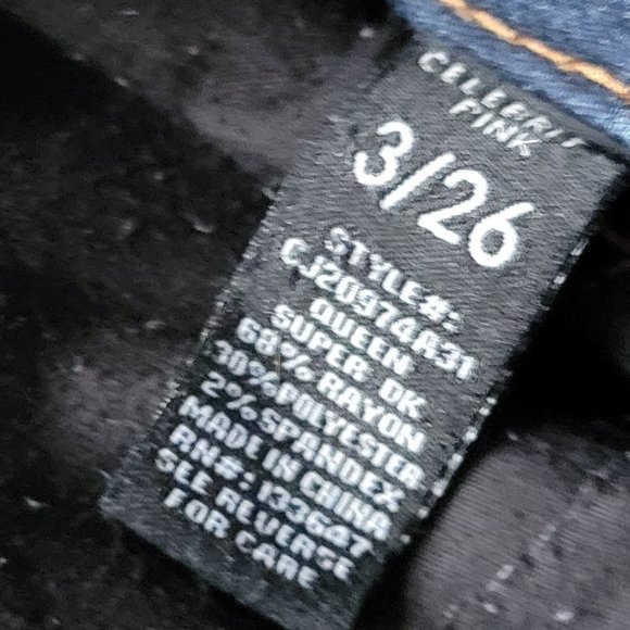 SUPER STRETCHY Celebrity Pink Skinny Jeggings Size 3 - Picture 6 of 8